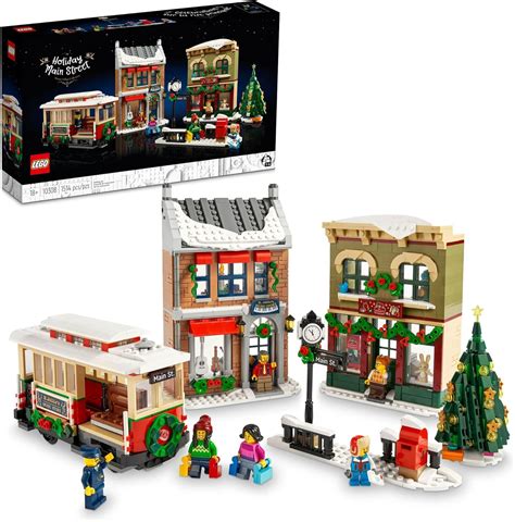 lego winter village 2022|LEGO Holiday Main Street Building Kit, Christmas Village Adult。